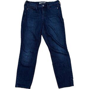 Athleta Skulptek Womens Slimming Stretch Skinny Jeans Sculpting Blue Size 2